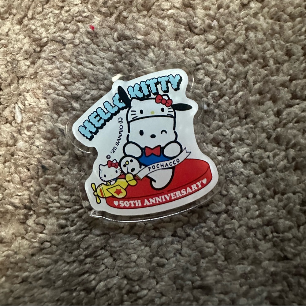 Hello Kitty 50th Anniversary Magnet - Pochacco